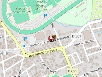 Carte de Admr à Agon-coutainville