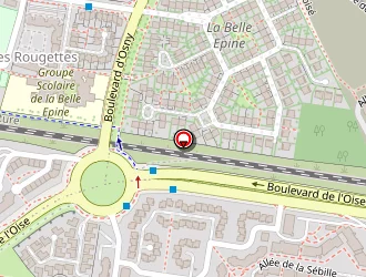 Carte de Jean-alphonse Patrick à Cergy