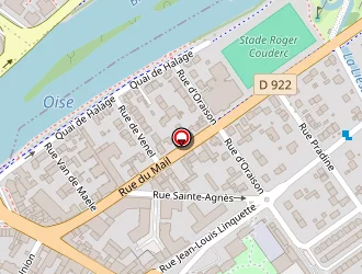 Carte de Dubai Square à Saint-ouen-l'aumône