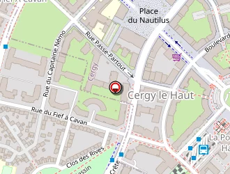 Carte de Adpc 95 à Cergy