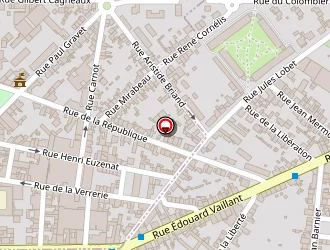 Carte de Institut Vanille à Magenta