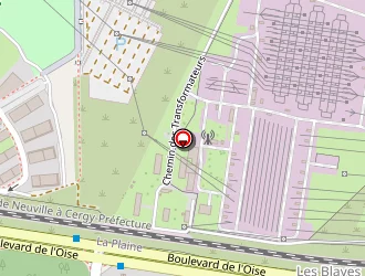 Carte de Rivet Jean à Cergy