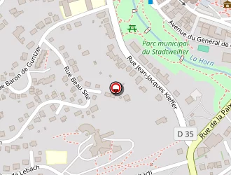 Carte de Hôpital Saint Joseph à Bitche