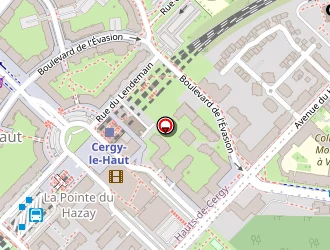 Carte de Loyer Bernard à Cergy