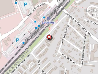 Carte de J'assure Assurance à Louvres