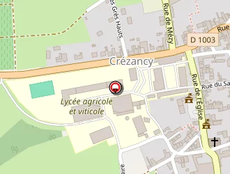 Carte de Pétanque à Crézancy