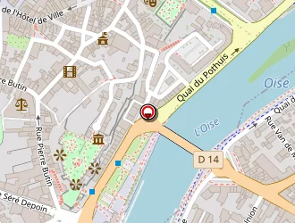 Carte de Association Harmonia à Pontoise