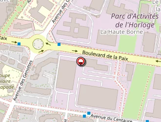 Carte de Ecole La Belle Epine à Cergy