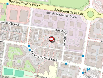 Carte de Rouges Valentin à Cergy