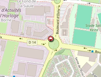 Carte de Somep Industries à Cergy