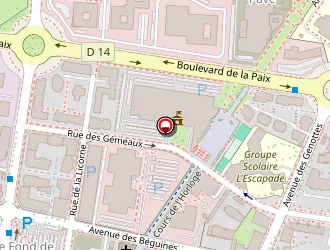 Carte de La Poste à Cergy