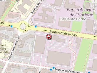 Carte de Chubb Sécurité à Cergy