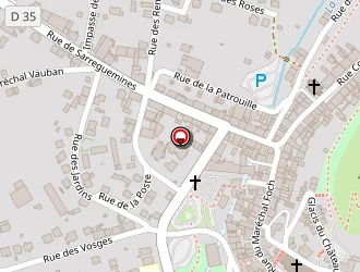 Carte de Sonntag Hassina Nadia à Bitche