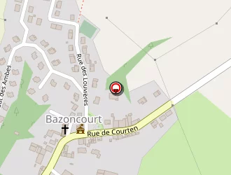Carte de Ecole à Bazoncourt