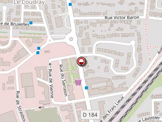 Carte de Transports Distribution Logistique à Louvres