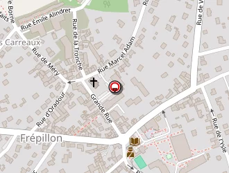 Carte de La Poste à Frépillon