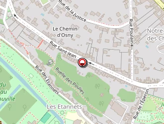 Carte de Le Bars Agnès à Pontoise