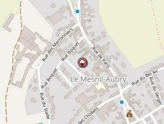 Carte de Ecole Mixte à Mesnil-aubry (le)