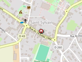 Carte de At'poses à Saint-sylvain