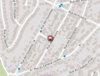 Carte de Génia à Louvres