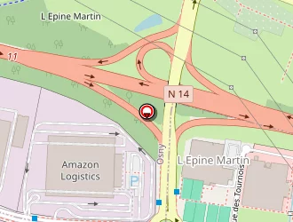 Carte de Etablissement Laroche à Cergy