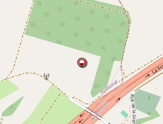 Carte de Fieffe Casimir à Frépillon