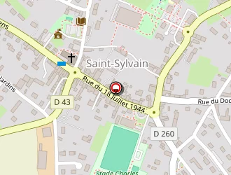 Carte de Ta'a Coiffure à Saint-sylvain