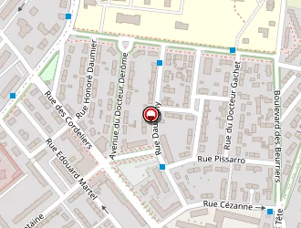 Carte de Abj Services à Pontoise