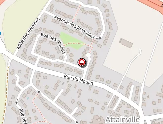 Carte de Da Costa Bat à Attainville