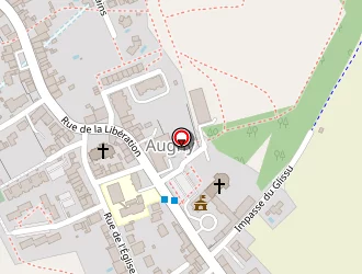 Carte de Akena à Augny