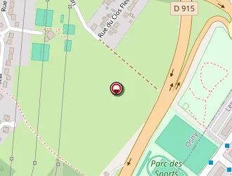 Carte de Gymnase à Pontoise