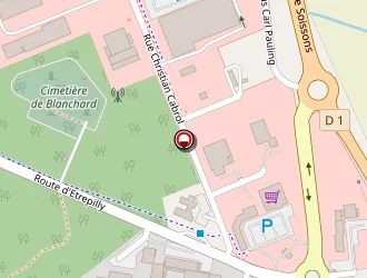 Carte de Duquesne Morgann à Château-thierry