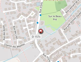 Carte de Wilhelm Sophie à Augny