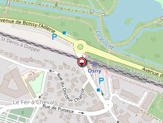 Carte de Centre Optique Surdité à Osny