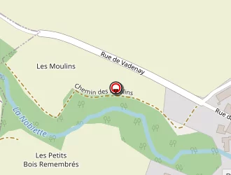 Carte de Gigeter à Cuperly