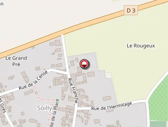 Carte de Bruneaux-thomas à Dormans