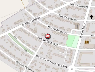 Carte de La Poste à Créhange