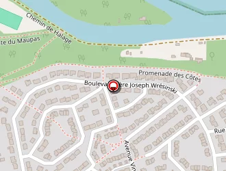 Carte de Office Depot à Eragny sur oise