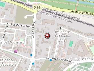 Carte de Keria à Osny