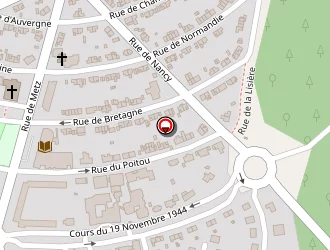 Carte de Terrain De Pétanque à Créhange