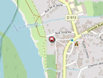 Carte de Ecole Maternelle à Vétheuil