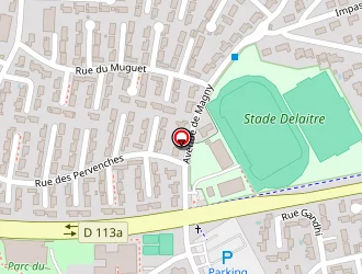 Carte de Commune De Marly Mairie à Marly