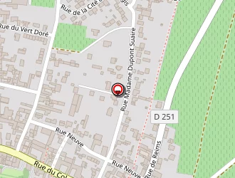 Carte de Ecole Primaire Mixte à Dizy