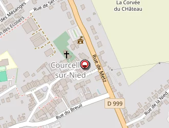 Carte de Beylet Slobobaka à Courcelles-sur-nied