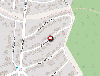 Carte de K'améli'a à Créhange