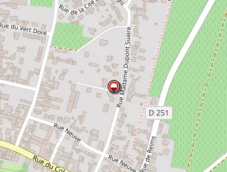 Carte de Gallet (ets) à Dizy