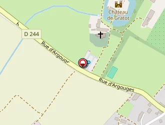 Carte de Le Tourne Bride à Gratot