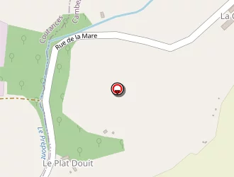 Carte de Agrial à Coutances