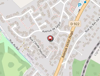 Carte de Distributeurs Services à Mériel