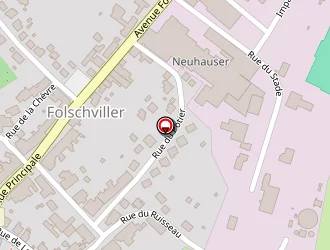 Carte de Sam Fermetures à Folschviller